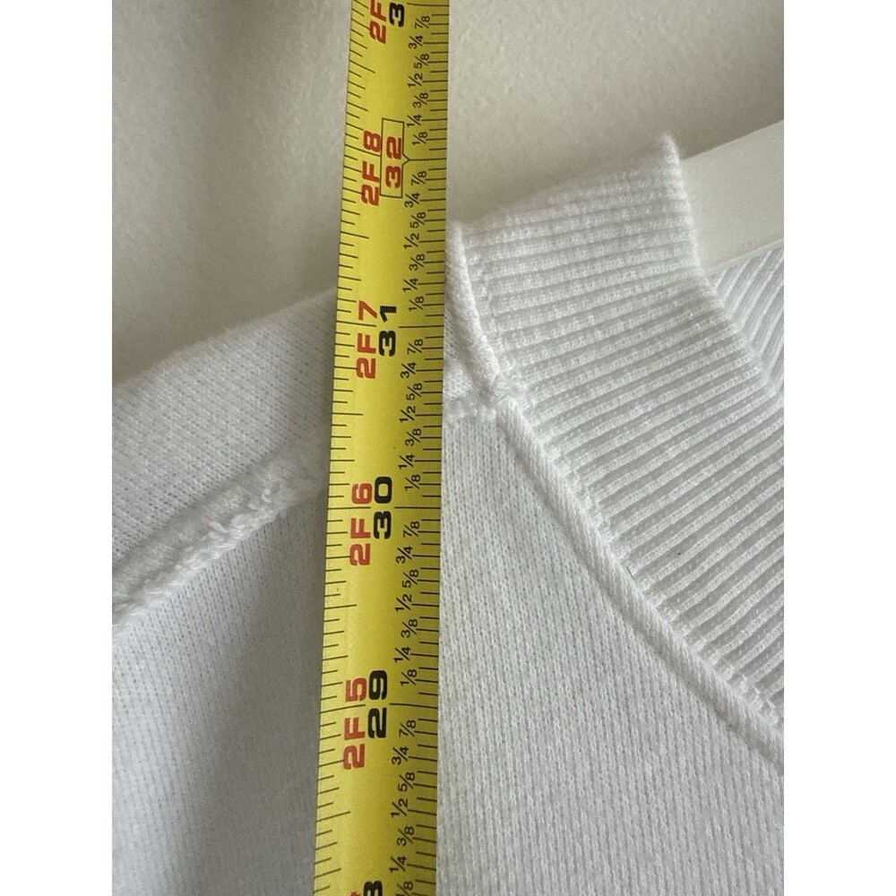 Aerie x Wicked Sweatshirt Women’s M White Pink Goes Good - Picture 5 of 8